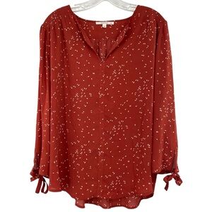 Fun2Fun Amiyah Tie Sleeve Blouse XL